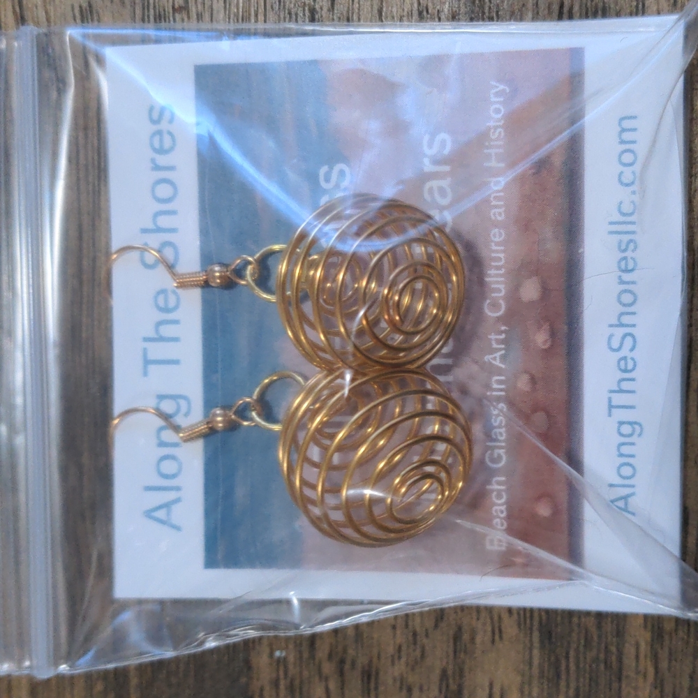 Make Your Own Jewelry Earrings Gold Medium